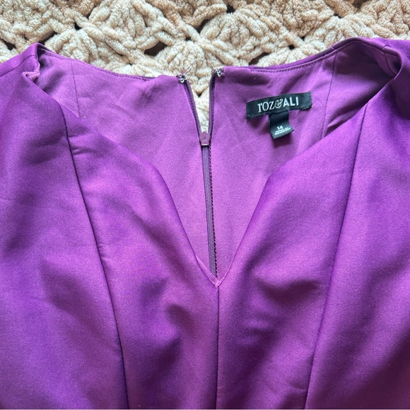 Roz and Ali purple petiet Dress - Picture 2 of 3